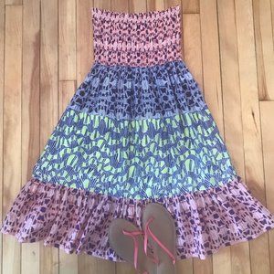 Victoria' Secret Bandeau Strapless Summer Dress